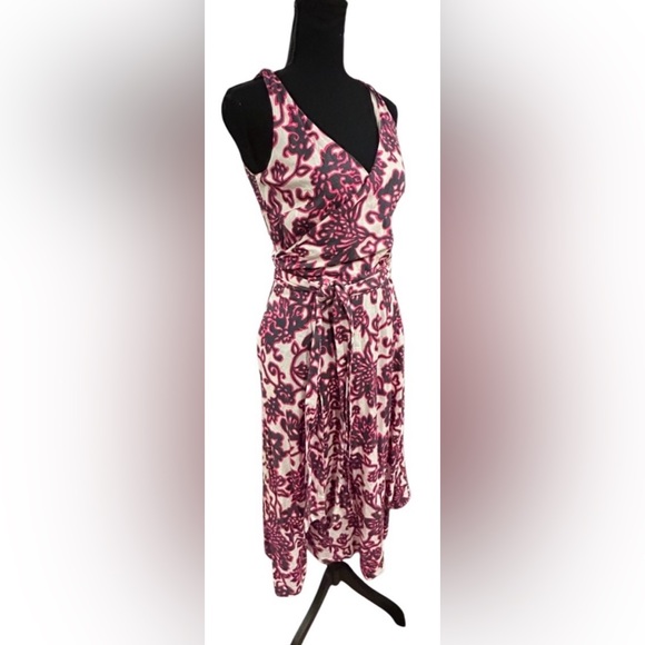 🔥 BODEN! “RIVIERA” MIDI-DRESS!! STUNNING PATTERN! LINEN COTTON BLEND! - Picture 15 of 16